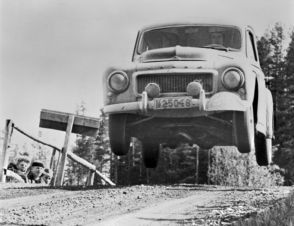 Volvo PV 544 Gunnar Andersson Swedish rally_ June 1958 - foto Volvo Historical Archive
