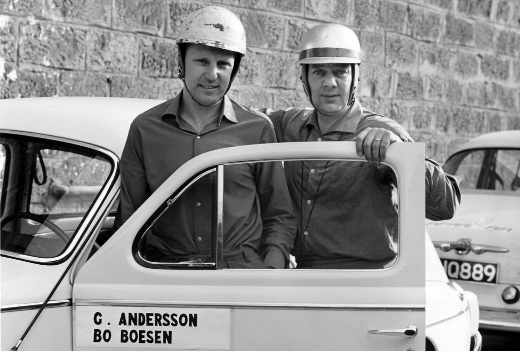 Gunnar Andersson & Bo Boesen - Foto: Volvo Historia Archive